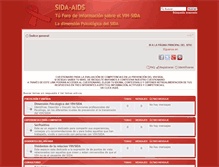 Tablet Screenshot of foro.sida-aids.org