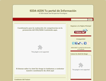 Tablet Screenshot of news.sida-aids.org